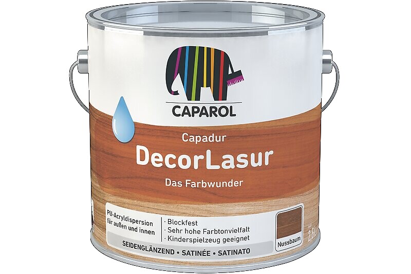 Caparol DecorLasur - Teak - 0,75 L