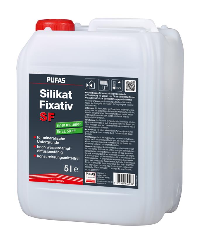 PUFAS Silikat-Fixativ SF - 5 Liter