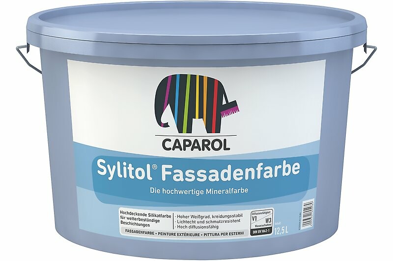 Caparol Sylitol Fassadenfarbe - Weiß - 12,5 L