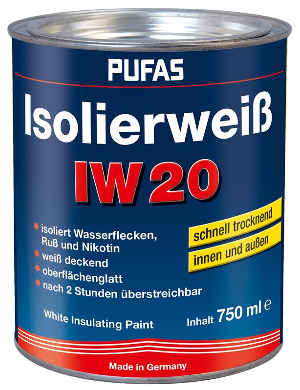 PUFAS Isolierweiß IW20 - 750 ml