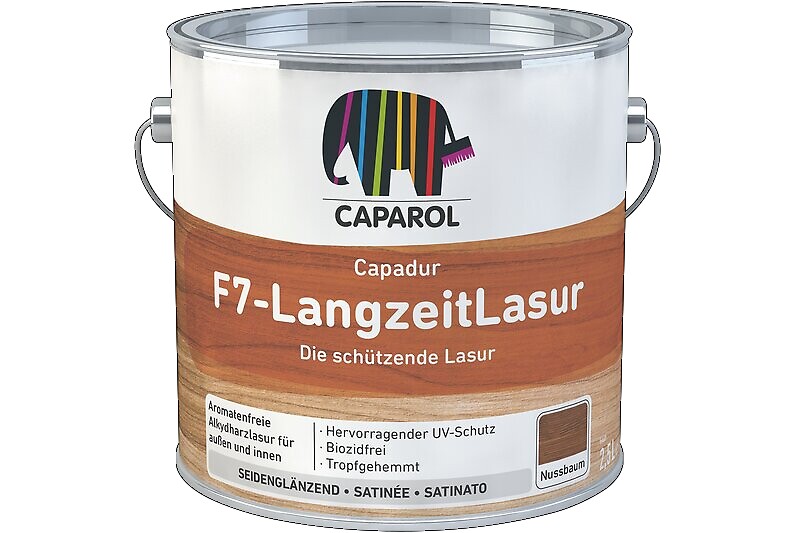 Caparol LangzeitLasur - Ebenholz - 0,75 L