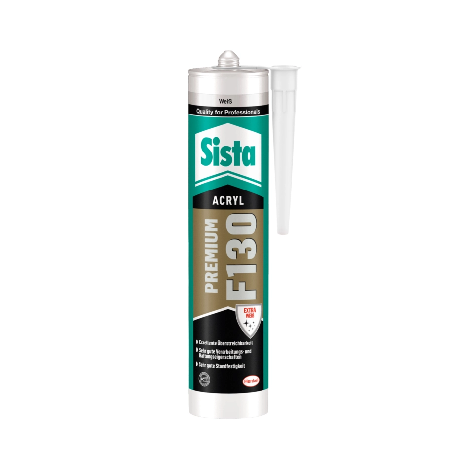 Sista Acryl F130 Premium - Weiß - 300ml