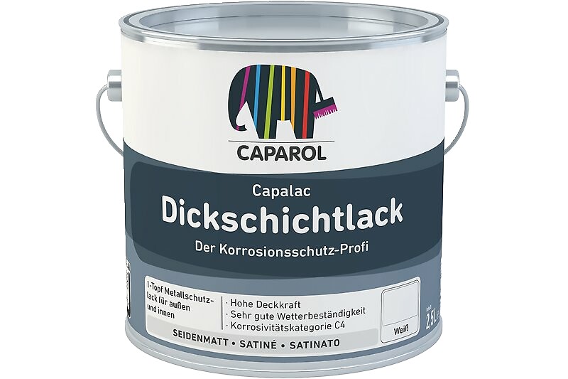 Caparol Dickschichtlack - 2,5 L