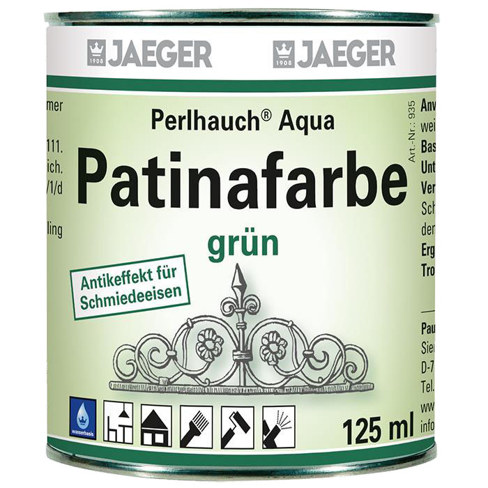 Jaeger 935 Perlhauch® Aqua Patinafarbe - 125 ml