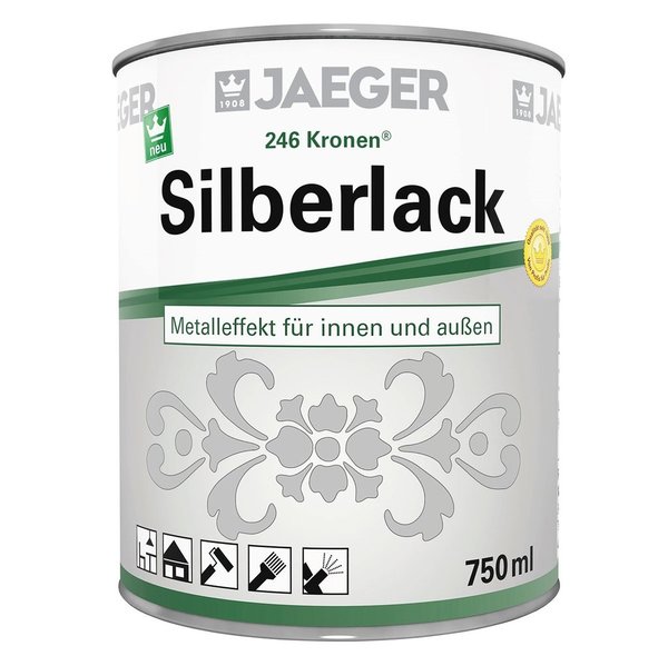 Jaeger 246 Kronen® Silberlack - 750 ml