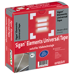 Sigan Elements Universal Tape  - Hochleistungs-Verlegeband - Rolle (70 mm x 25 m)