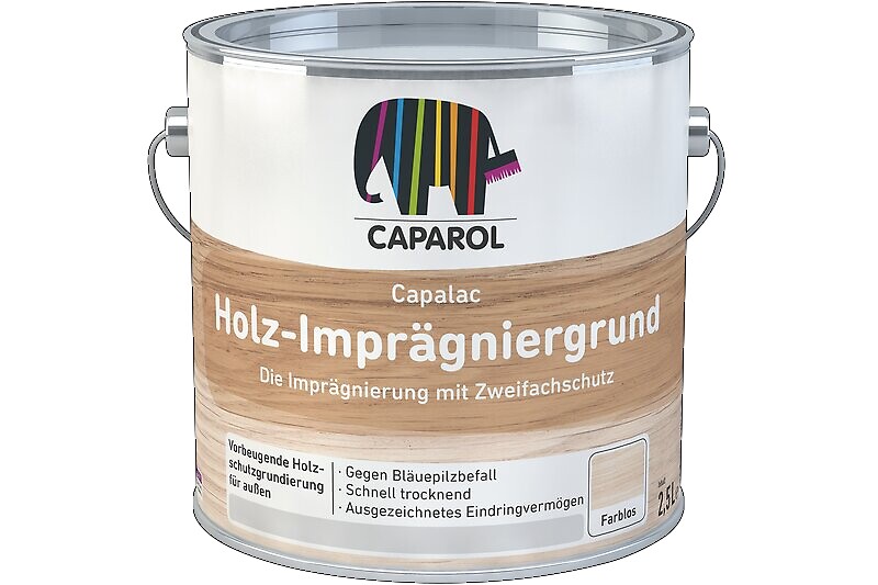 Caparol Holz-Imprägniergrund - Farblos - 0,75 L