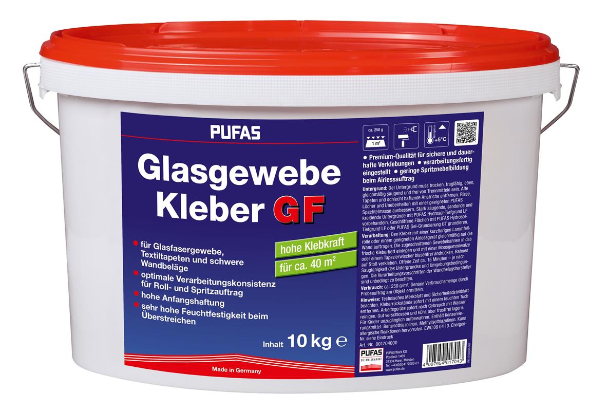 PUFAS Glasgewebe-Kleber GF - 10 kg