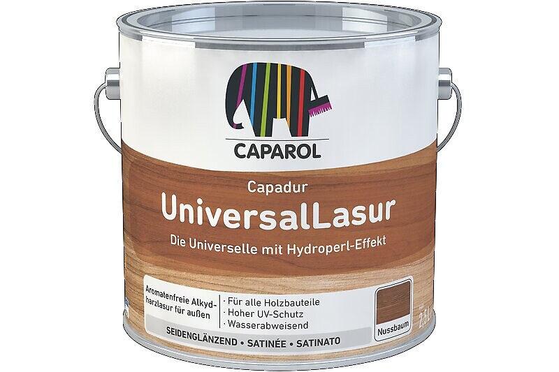 Caparol UniversalLasur - Mahagoni - 2,5 L