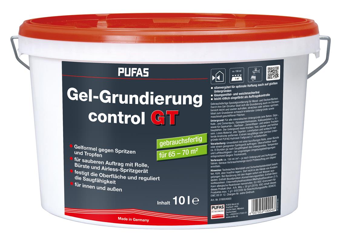 PUFAS Gel-Grundierung control GT - 10 Liter
