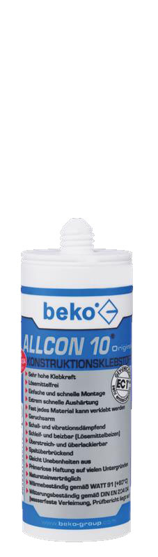 BEKO Allcon 10® Konstruktionsklebstoff