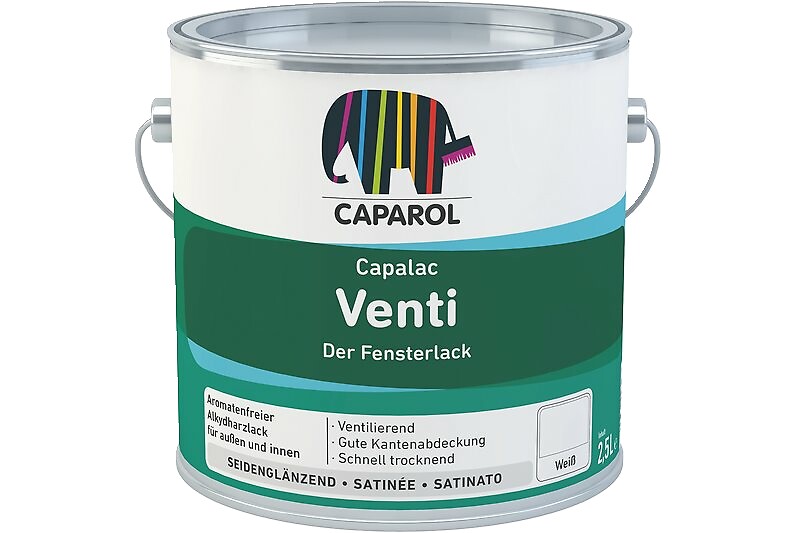 Caparol Venti Fensterlack - 0,75 L