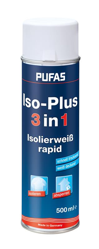 PUFAS Iso-Plus 3in1 Isolierweiß rapid - 500 ml