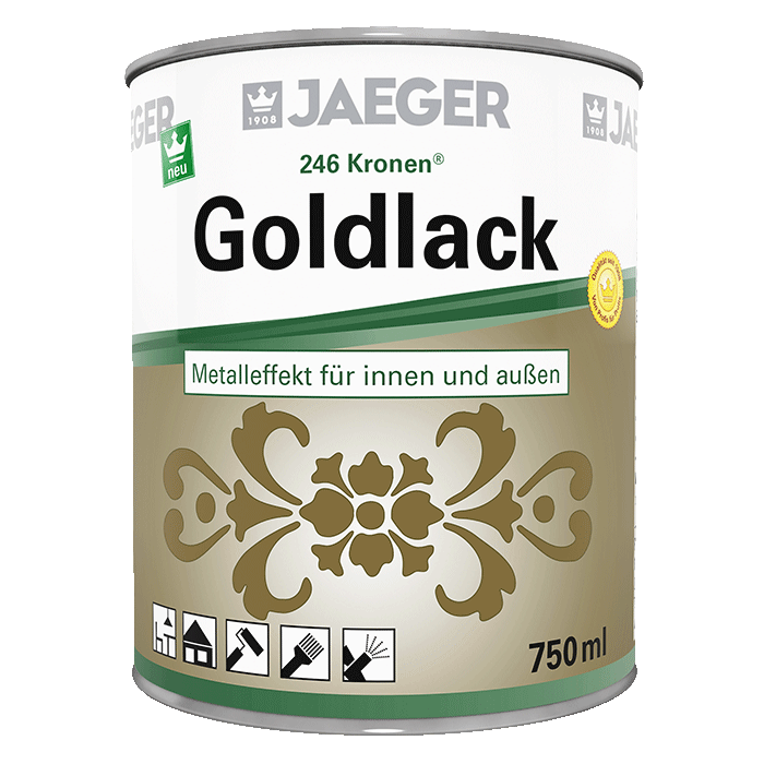 Jaeger 246 Kronen® Goldlack - 750 ml