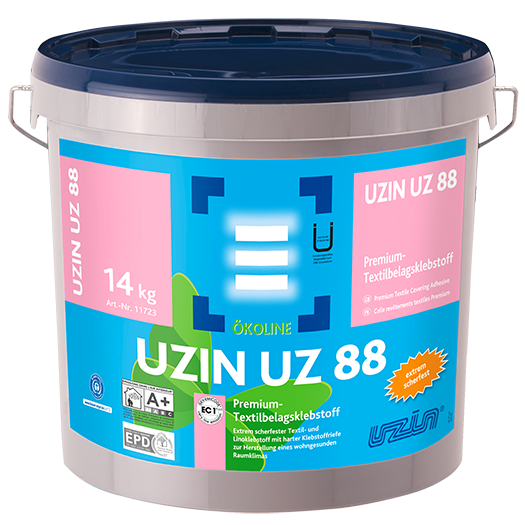 UZIN UZ 88  - Premium-Textilbelagsklebstoff - 14 kg