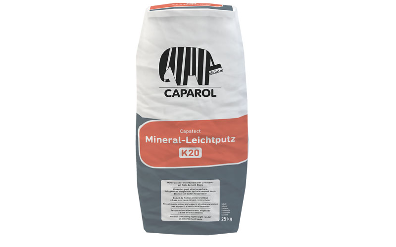 Caparol Mineral-Leichtputz - K30 - 25 kg