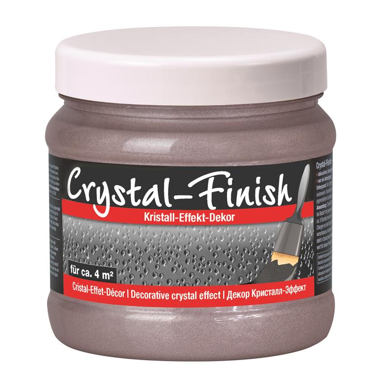 PUFAS Crystal-Finish, Kristall-Effekt-Dekor Terra - 750 ml - Terra