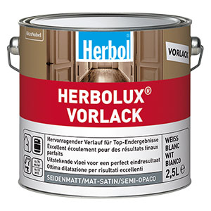 Herbol Herbolux Vorlack - Weiß - 2,5 L