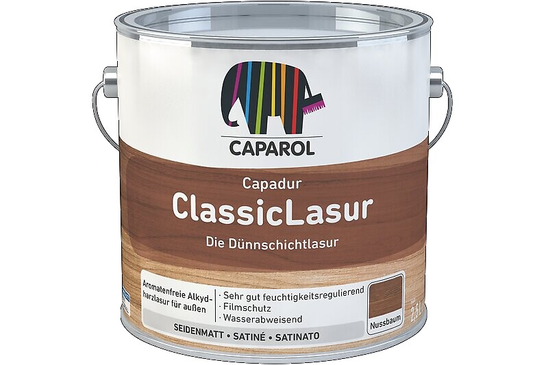 Caparol ClassicLasur - Farblos - 0,75 L