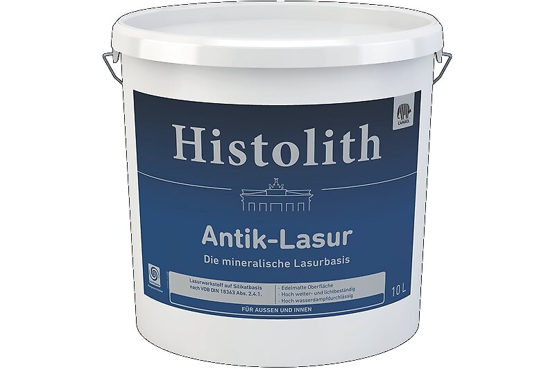 Histolith Antik Lasur - Weiß-Transparent - 10 L