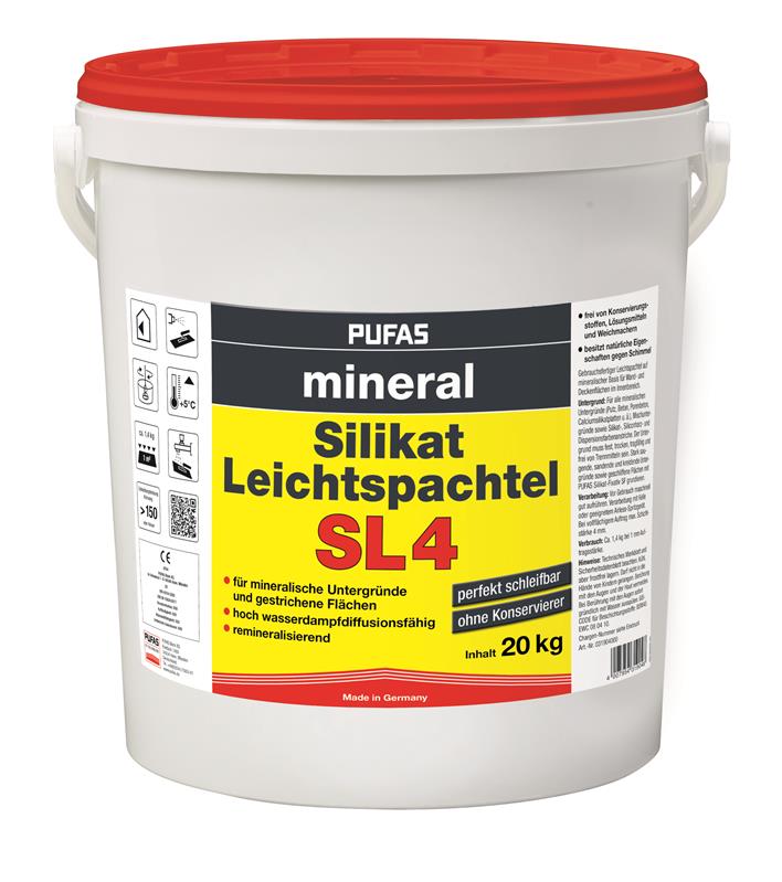 PUFAS mineral Silikat Leichtspachtel SL4 - 20 kg