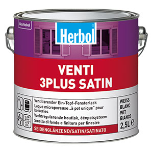 Herbol Venti 3Plus Satin - Weiß - 0,75 L