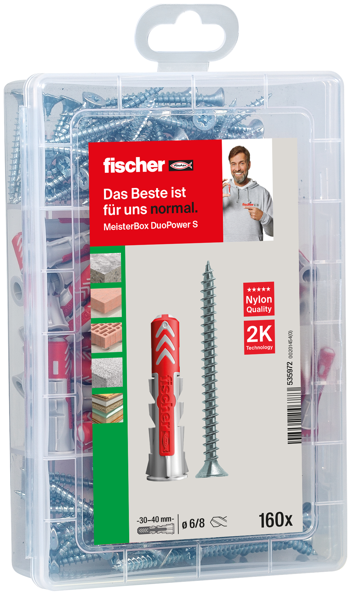 fischer Meister-Box DuoPower + Schraube