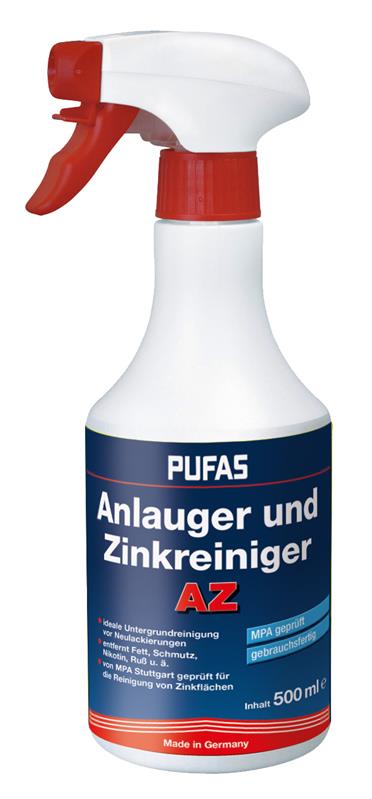 PUFAS Anlauger u. Zinkreiniger AZ Spray - 500 ml