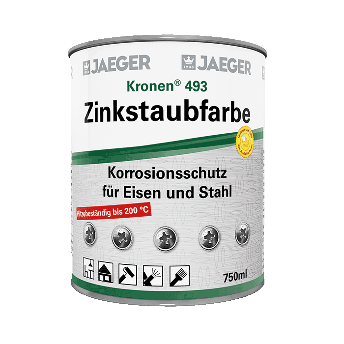 Jaeger 493 Kronen® Zinkstaubfarbe - 750 ml