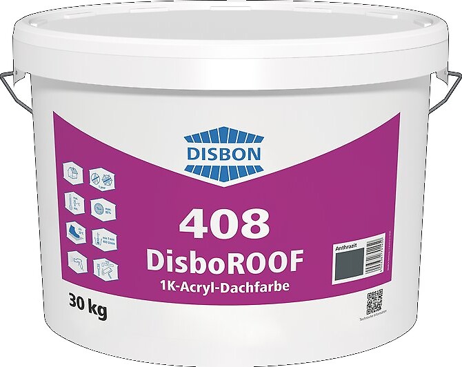Disbon 408 DisboROOF - Ziegelrot - 30 kg