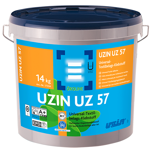 UZIN UZ 57  - Universal-Textilbelagsklebstoff - 14 kg