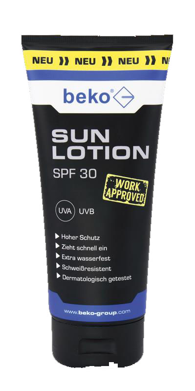 BEKO Sun-Lotion SPF 30 - Black Edition