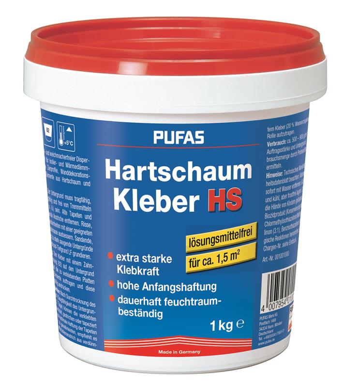 PUFAS Hartschaum-Kleber HS - 1 kg