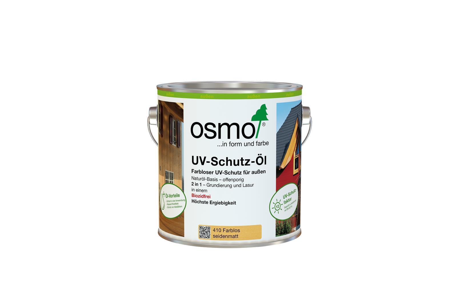 Osmo 410 UV-Schutz-Öl Farblos - wirkstoffrei - 2,5 L