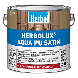 Herbol Herbolux Aqua PU Satin - Weiß - 0,375 L