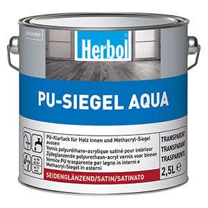 Herbol PU-Siegel Aqua - Seidenglänzend - 2,5 L