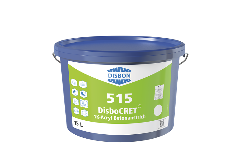Disbon 515 Disbocret 1K-Acryl-Betonanstrich - Weiß - 15 L