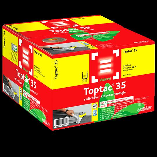 Sigan Toptac 35  - Spezial-Sockelband für DÖLLKEN-Kernsockelleisten - Rolle (35mm x 50m )
