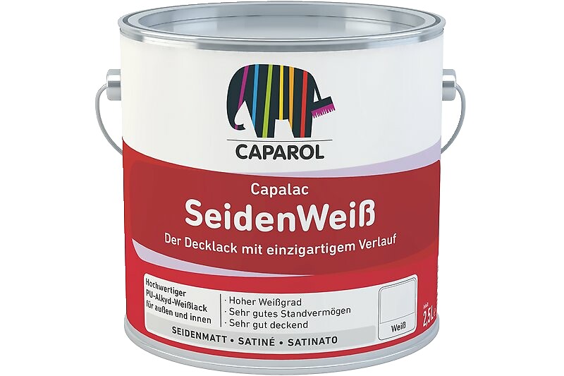 Caparol SeidenWeiß - Weiß - 2,5 L